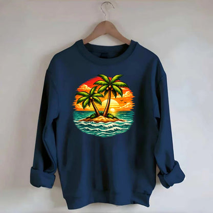 Tropical Island - Crewneck Sweatshirt