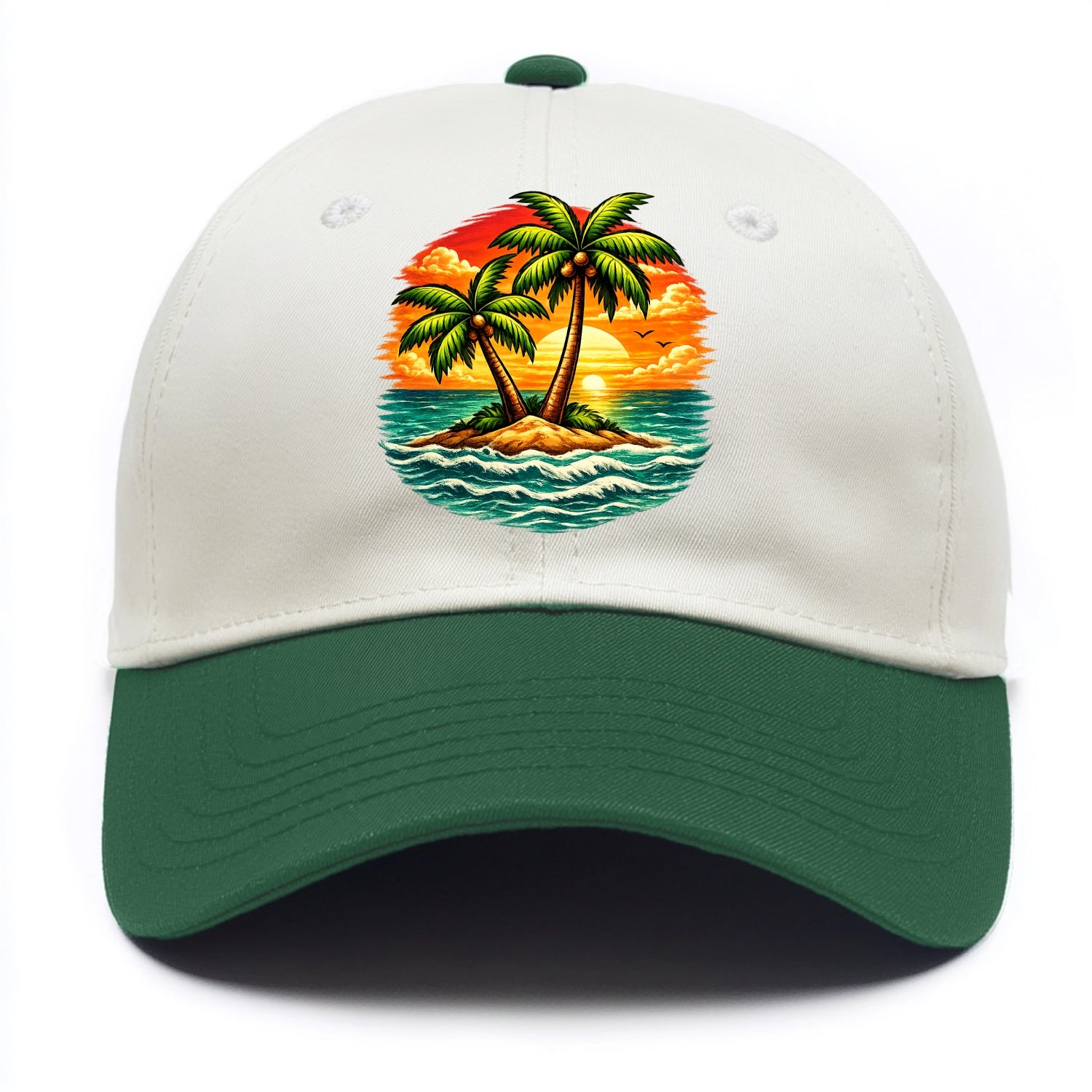 Tropical Island - Two Tone Cap