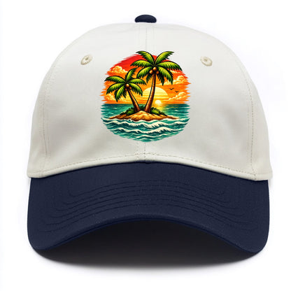 Tropical Island - Two Tone Cap