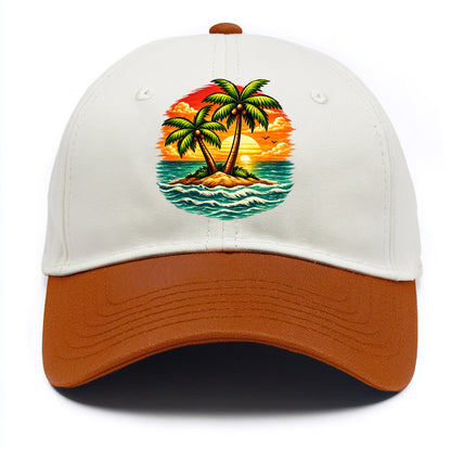 Tropical Island - Two Tone Cap
