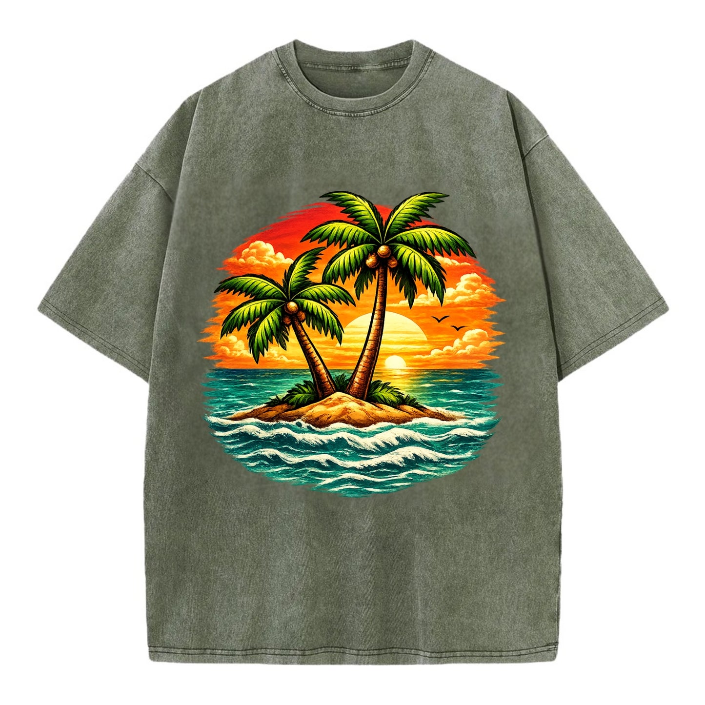 Tropical Island - Vintage T-shirt
