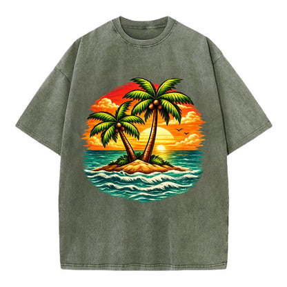 Tropical Island - Vintage T-shirt