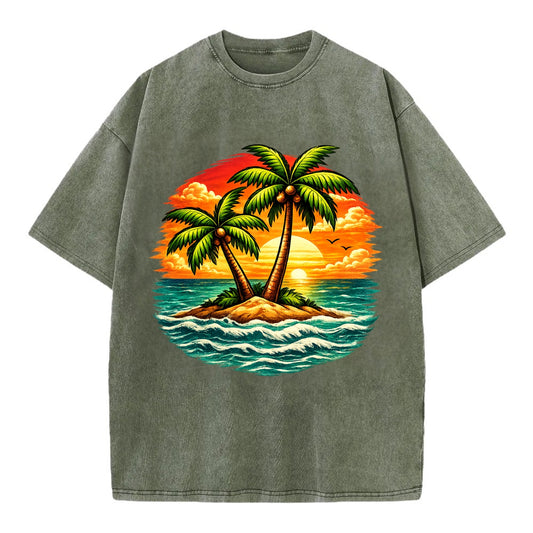 Tropical Island - Vintage T-shirt