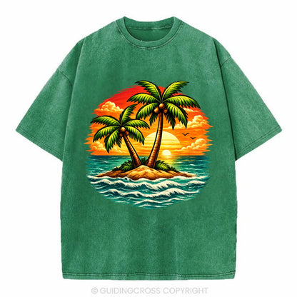 Tropical Island - Vintage T-shirt