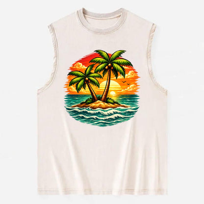 Tropical Island - Vintage Washed Tank