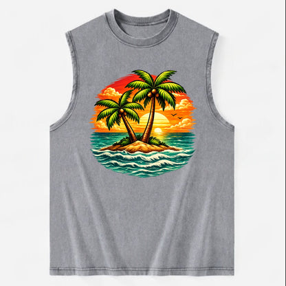 Tropical Island - Vintage Washed Tank