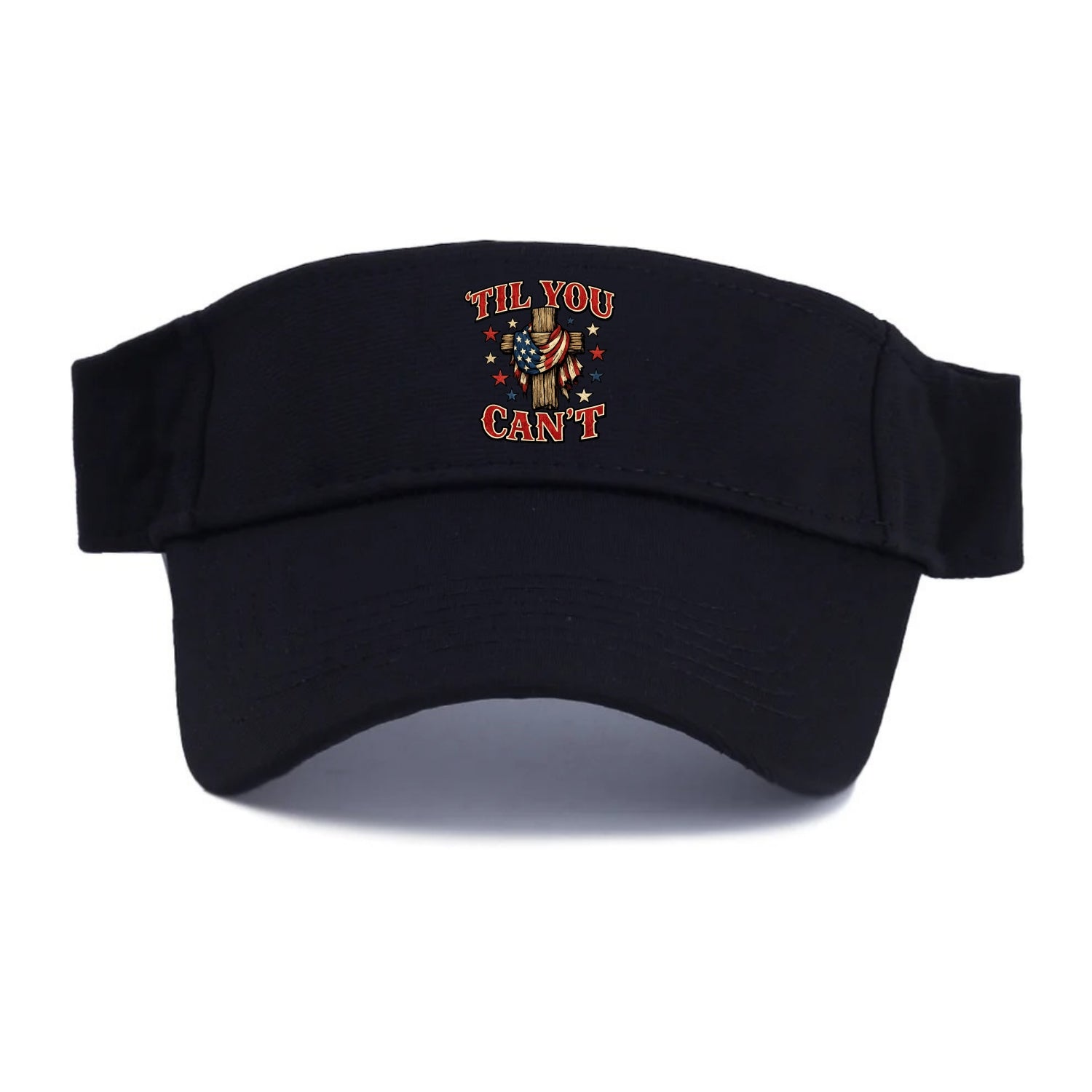 Til You Cant - Flag Cross - Visor