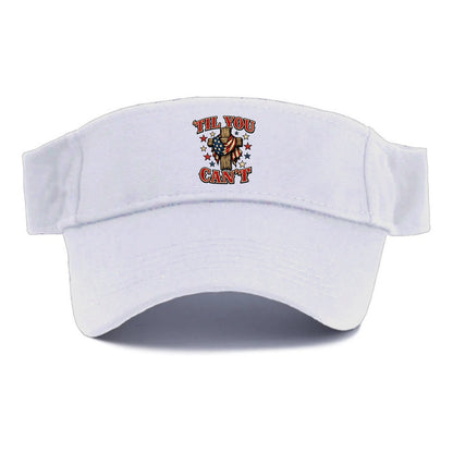 Til You Cant - Flag Cross - Visor