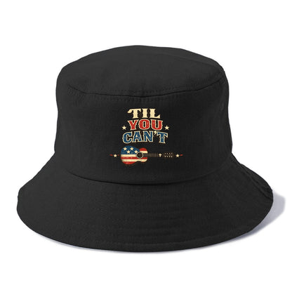 Til You Cant - Flag Guitar - Bucket Hat