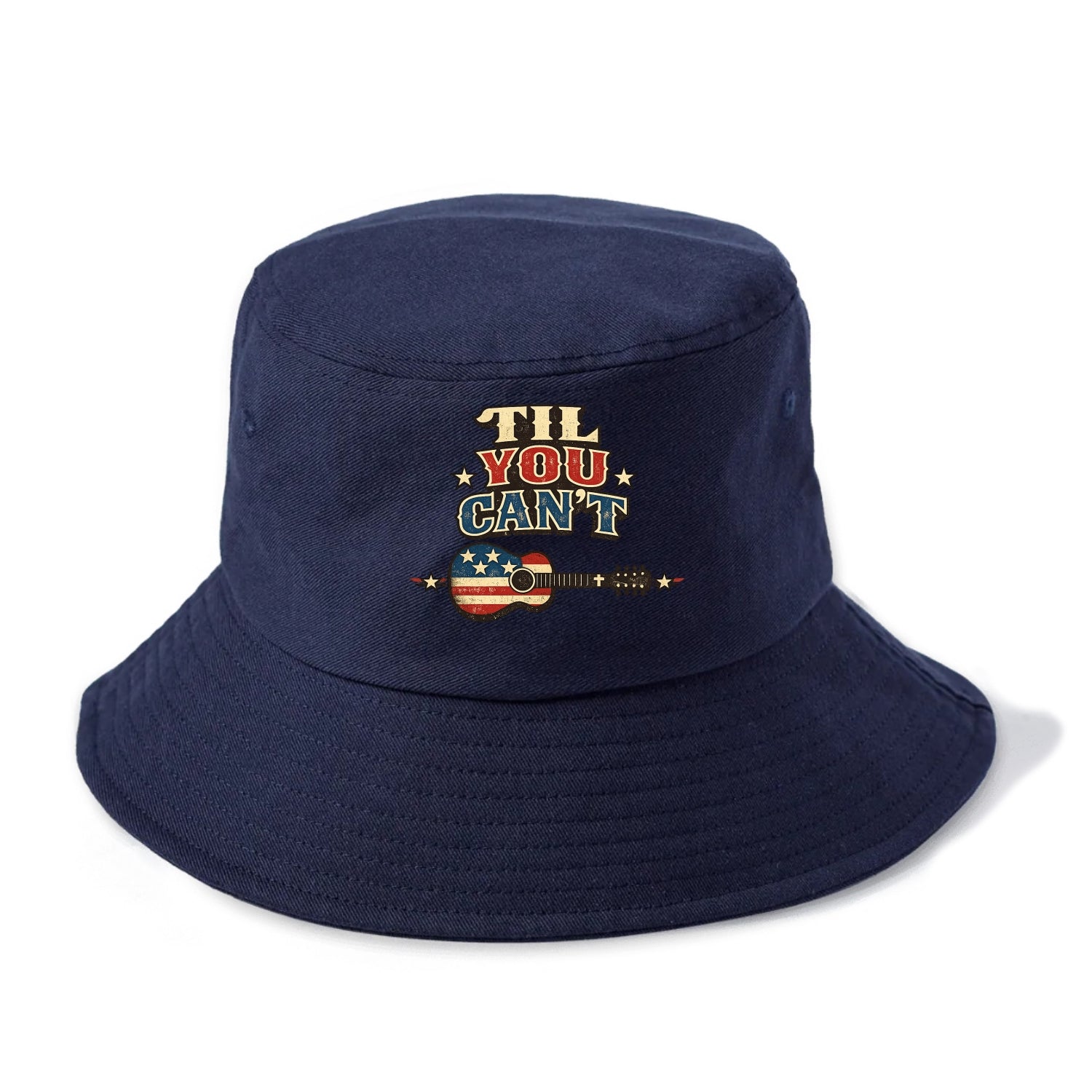 Til You Cant - Flag Guitar - Bucket Hat