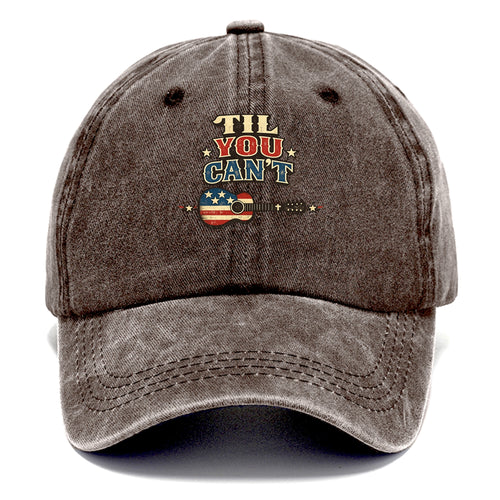 Til You Cant - Flag Guitar - Classic Cap