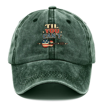 Til You Cant - Flag Guitar - Classic Cap
