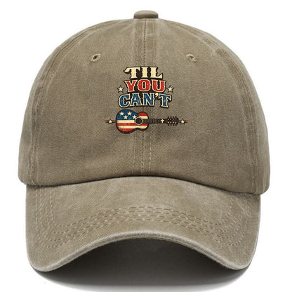 Til You Cant - Flag Guitar - Classic Cap