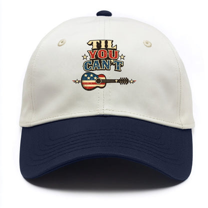 Til You Cant - Flag Guitar - Two Tone Cap
