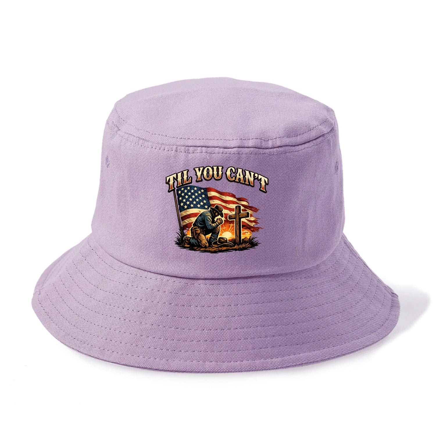 Til You Cant - Praying Cowboy - Bucket Hat