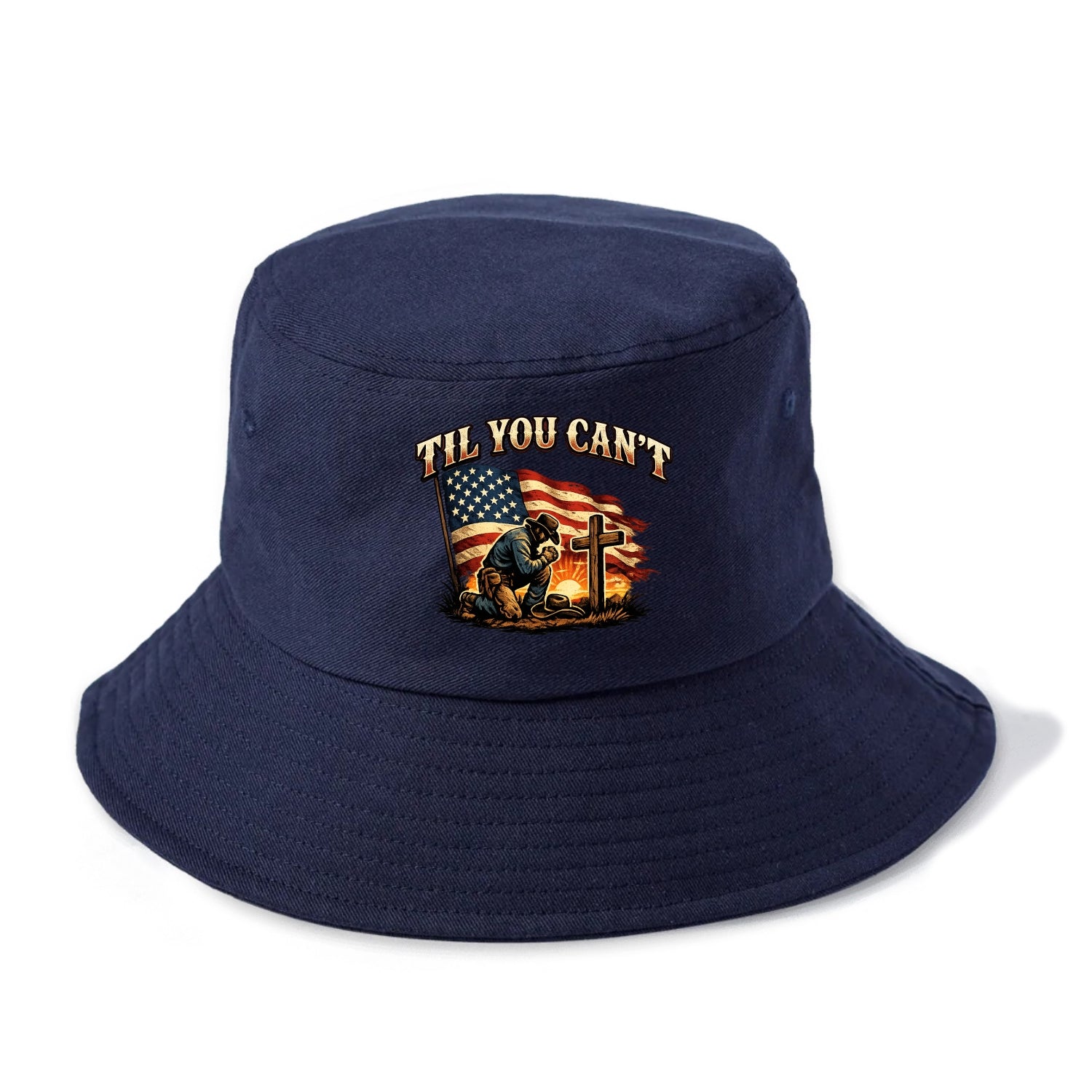 Til You Cant - Praying Cowboy - Bucket Hat