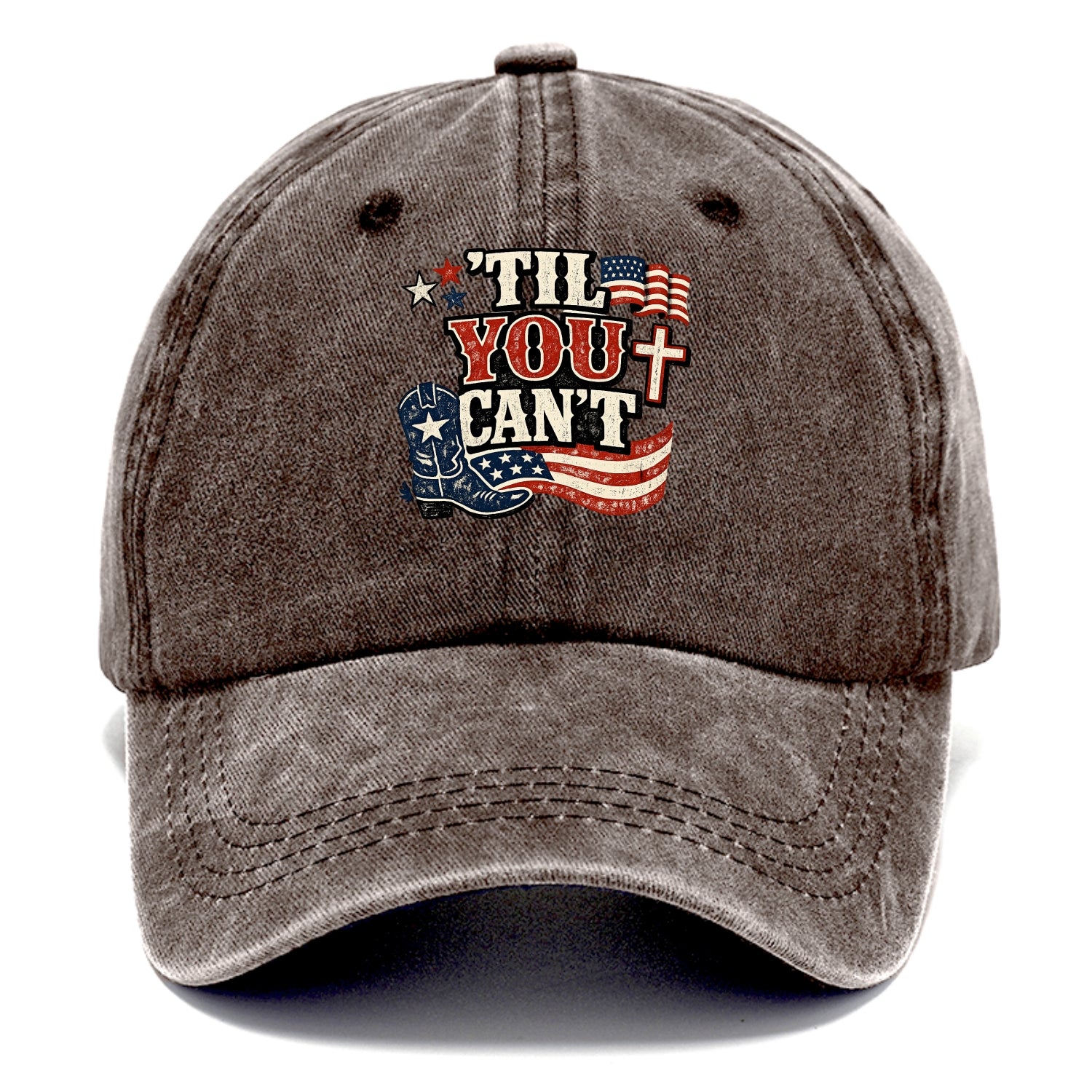 Til You Cant - Patriot Cross - Classic Cap