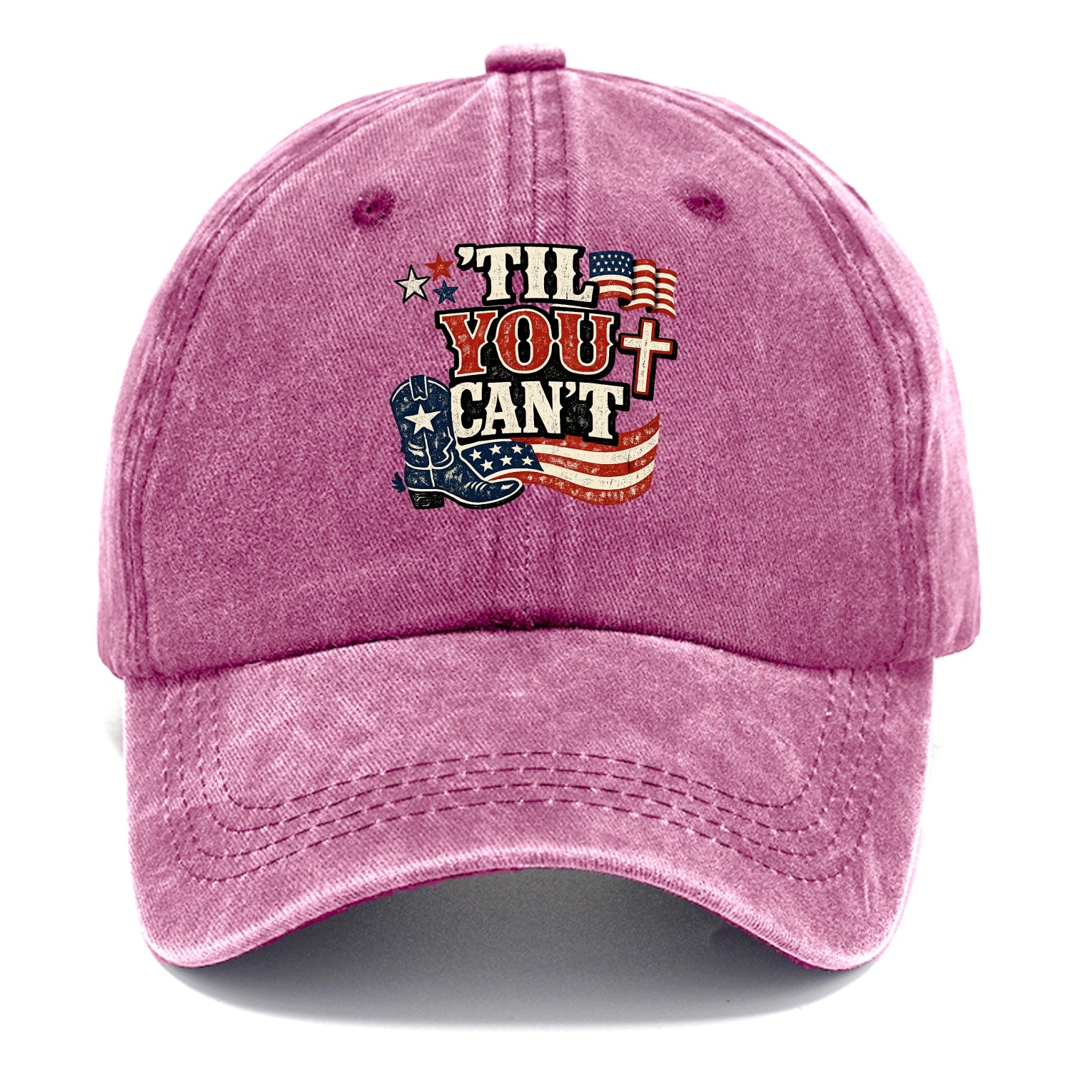 Til You Cant - Patriot Cross - Classic Cap
