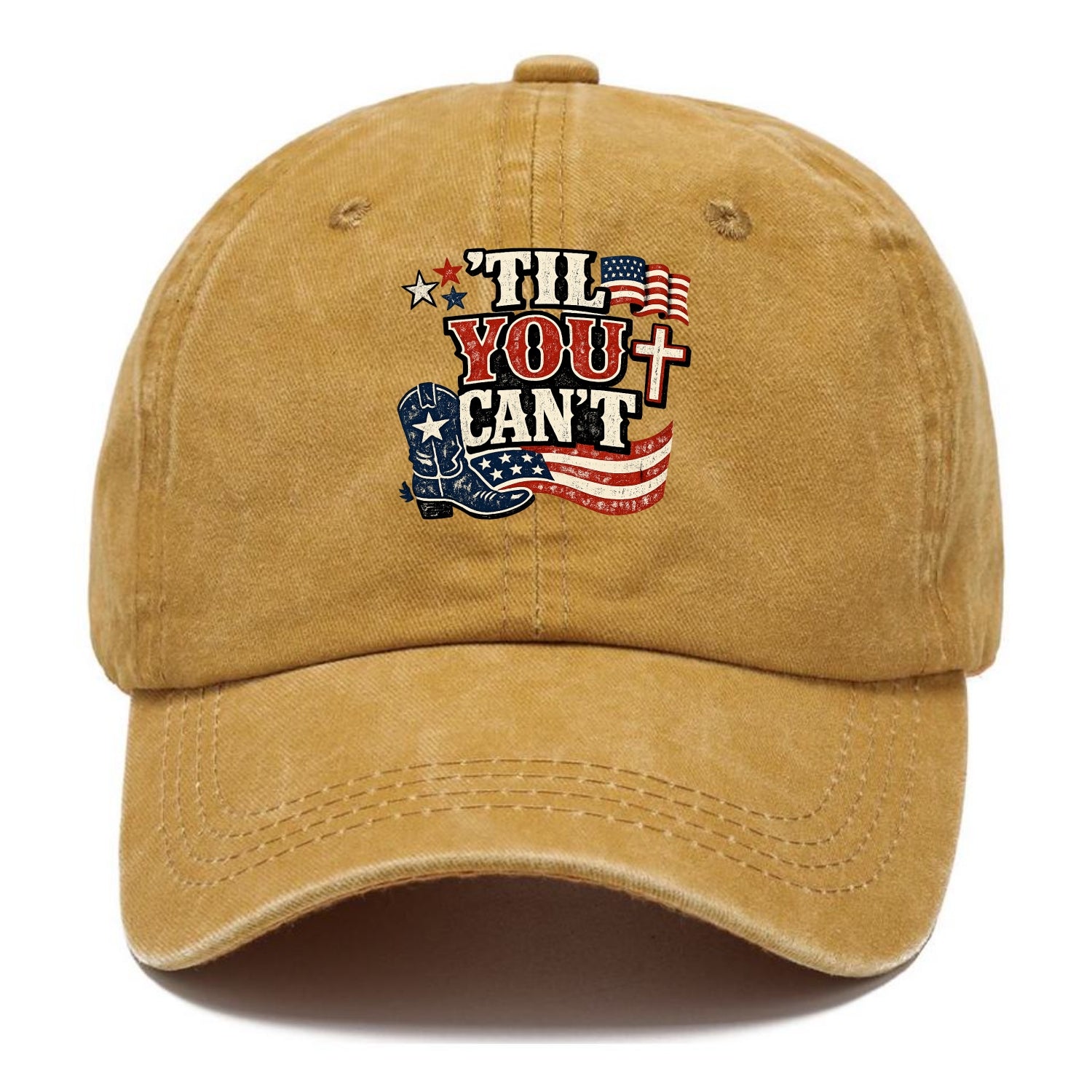 Til You Cant - Patriot Cross - Classic Cap