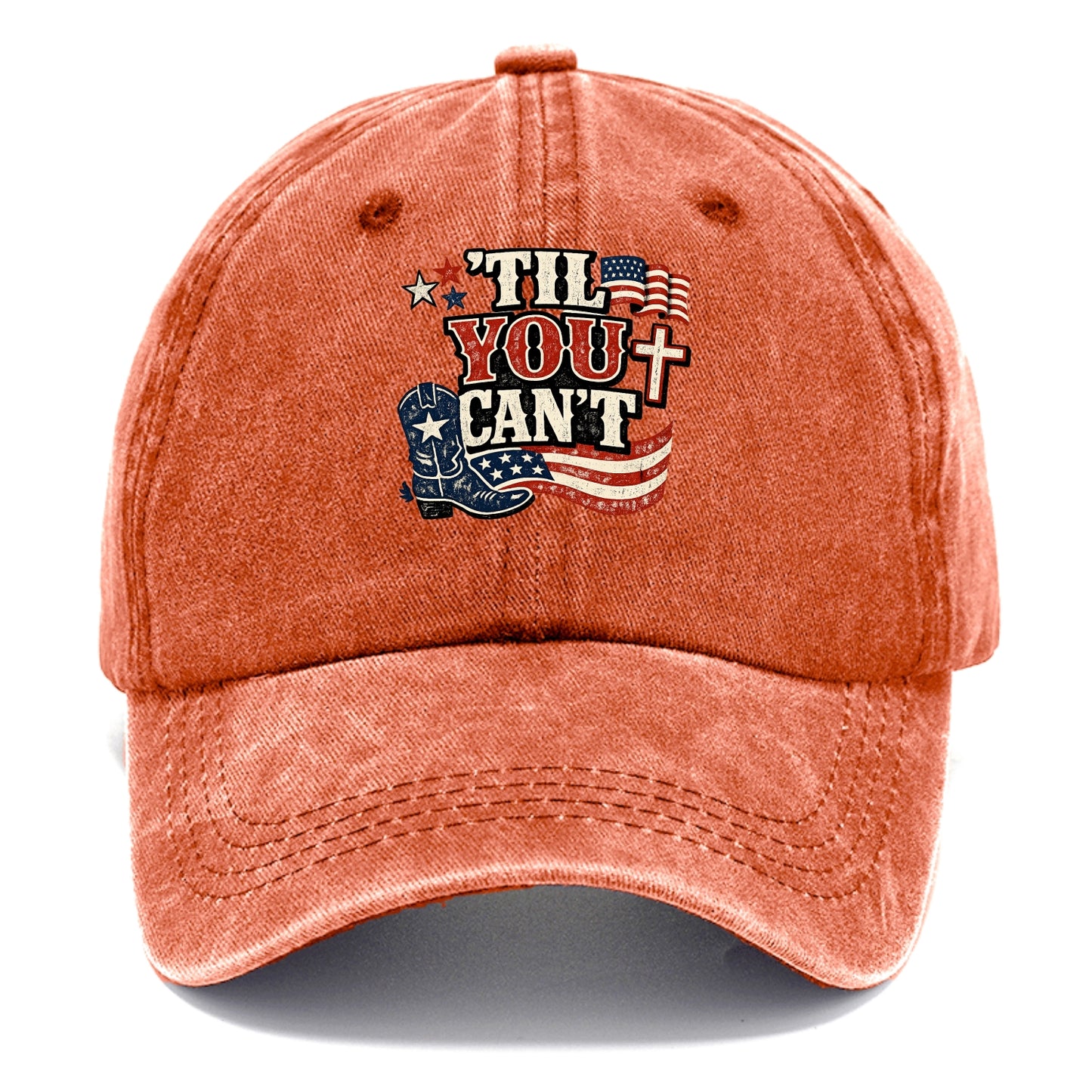 Til You Cant - Patriot Cross - Classic Cap