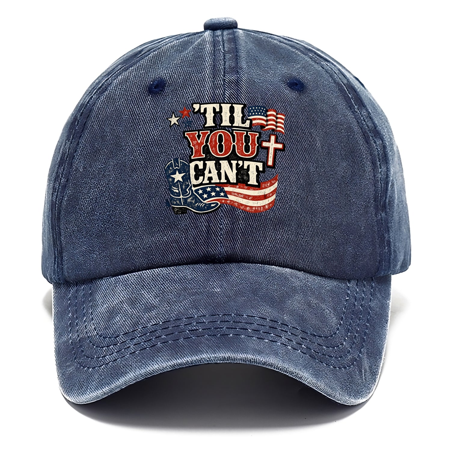 Til You Cant - Patriot Cross - Classic Cap