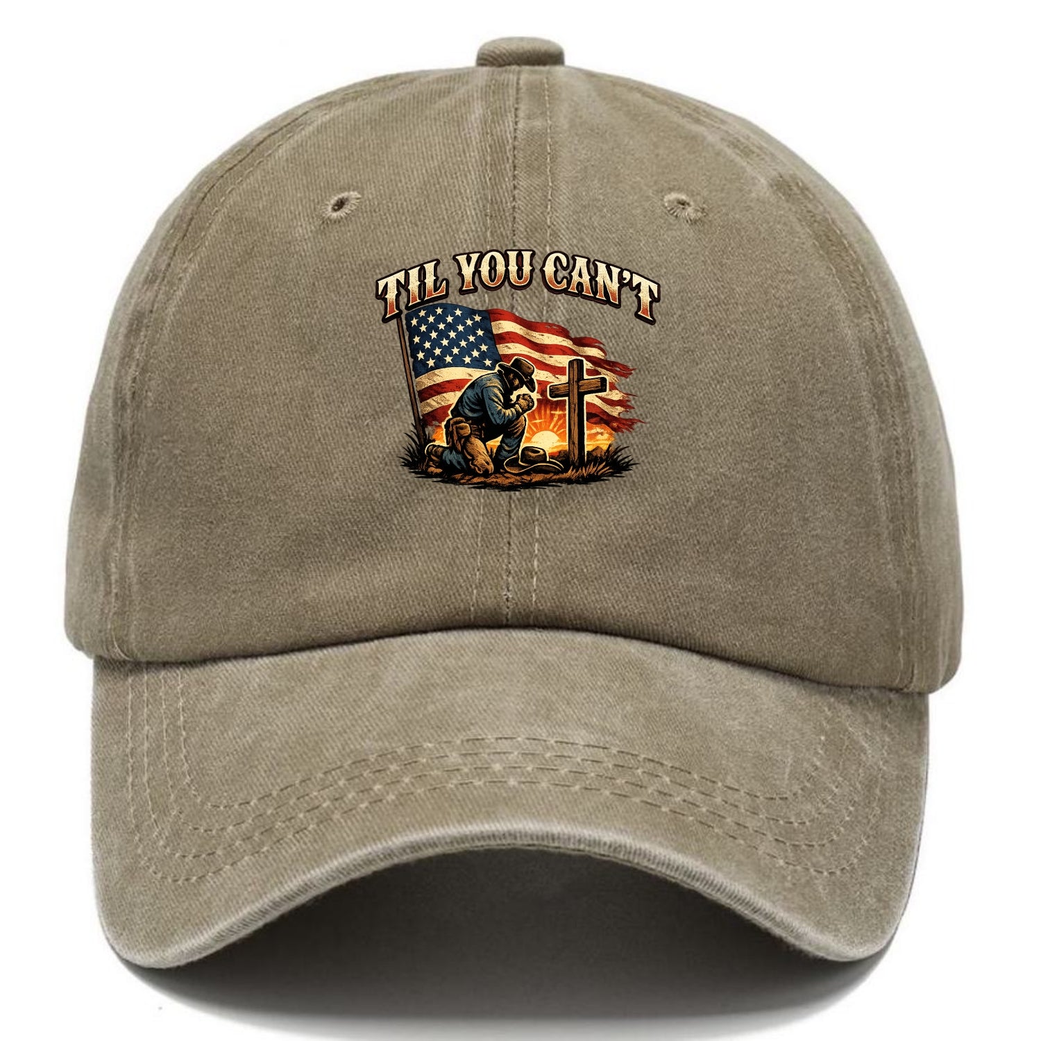 Til You Cant - Praying Cowboy - Classic Cap