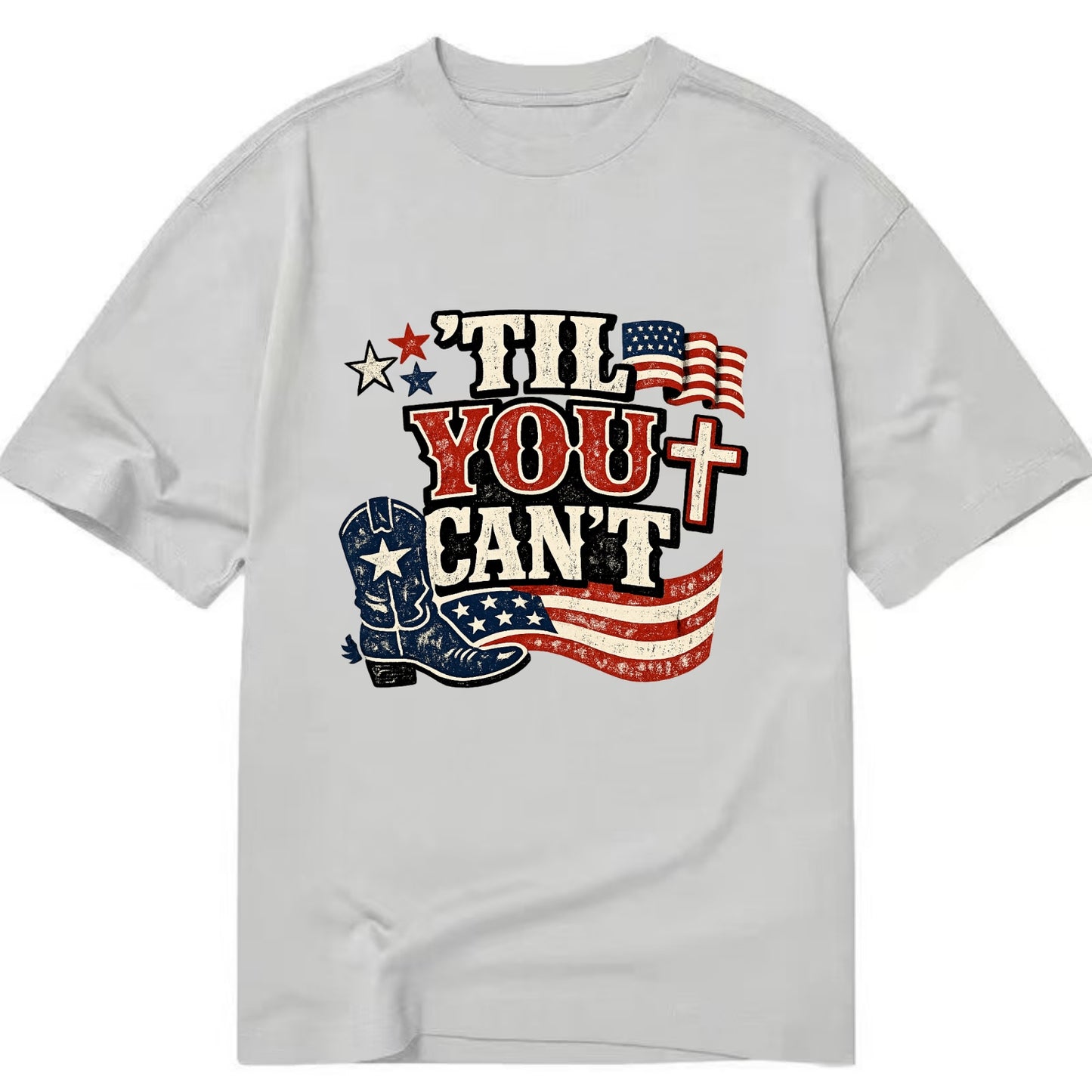 Til You Cant - Patriot Cross - Classic T-shirt