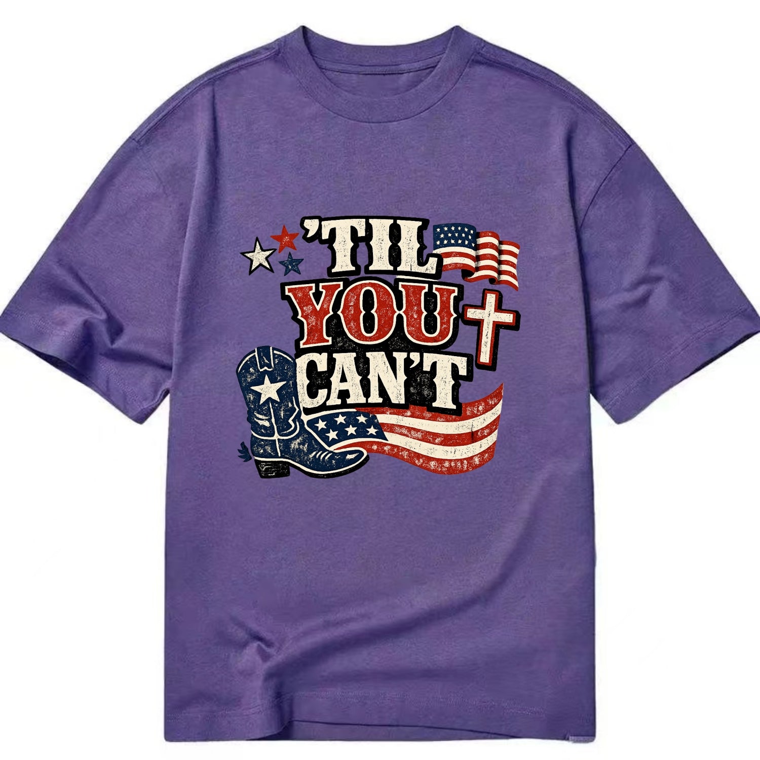 Til You Cant - Patriot Cross - Classic T-shirt
