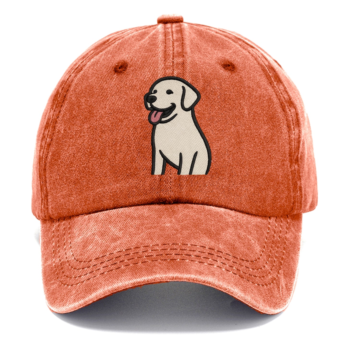 Labrador - Happy panting expression - Classic Cap - Terracotta Clay(Orange)