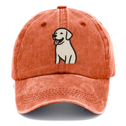 Labrador - Happy panting expression - Classic Cap - Terracotta Clay(Orange)