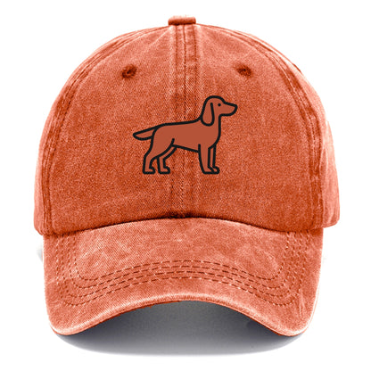Irish Setter - Red/chestnut flat side profile - Classic Cap - Terracotta Clay(Orange)