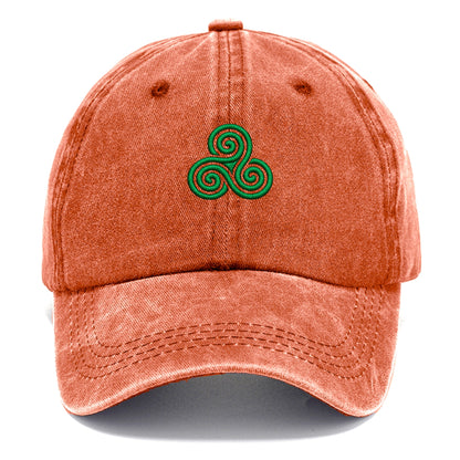 Triple Spiral - Classic Cap - Terracotta Clay(Orange)