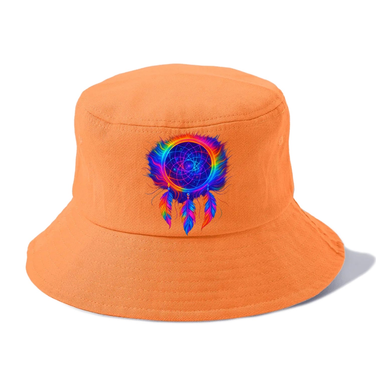 Dream Catcher Universe - Cosmic dreamcat - Bucket Hat - Terracotta Clay(Orange)