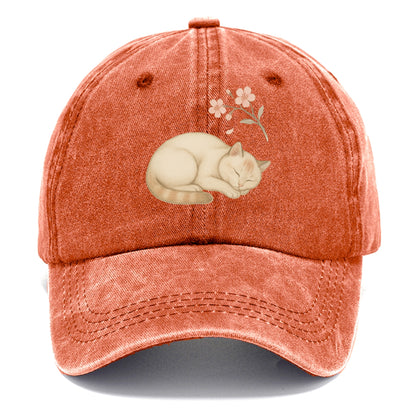 Zen Garden Cat  - Classic Cap - Terracotta Clay(Orange)