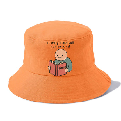 Future history book with cringe - "History class will not be kind" - Bucket Hat - Terracotta Clay(Orange)