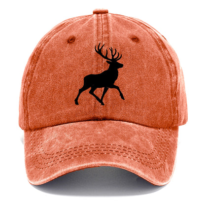 Deer with majestic antlers - Classic Cap - Terracotta Clay(Orange)