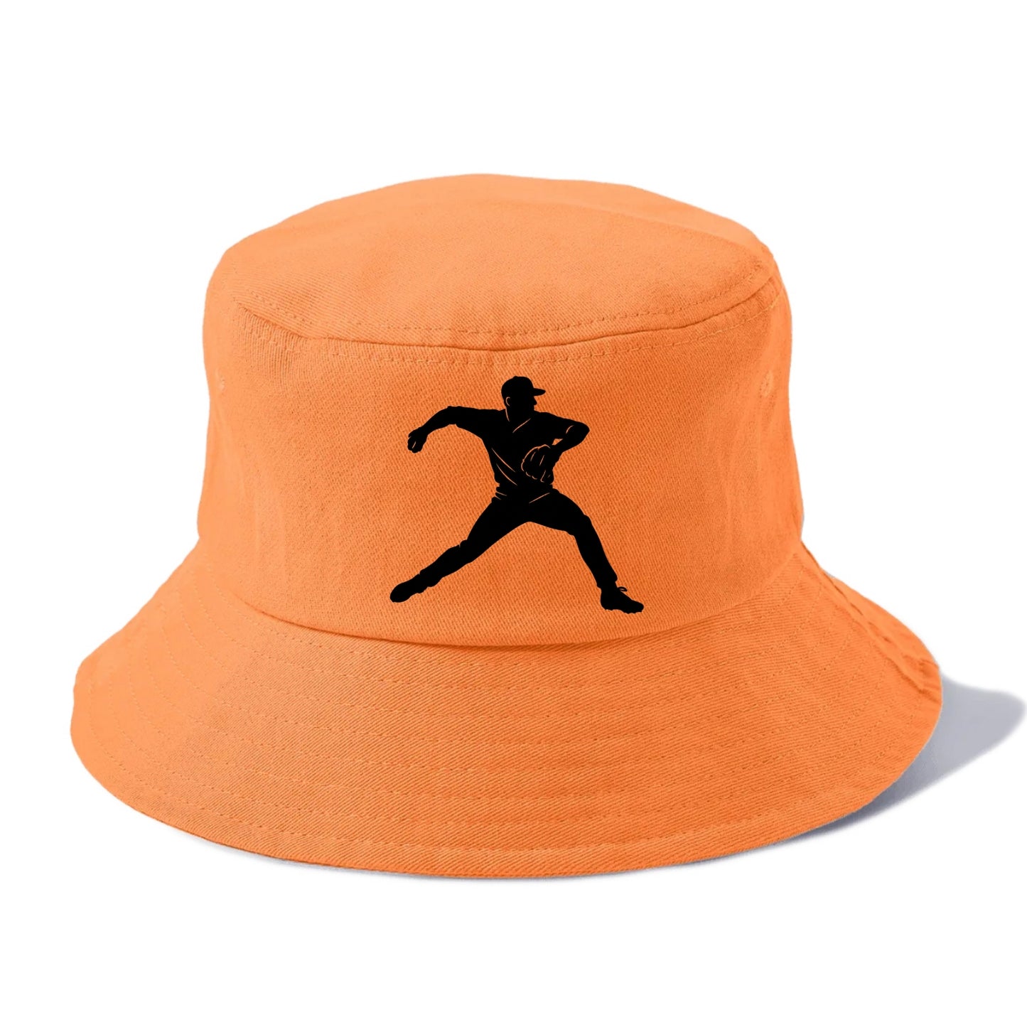 Baseball pitcher wind-up motion - Bucket Hat - Terracotta Clay(Orange)