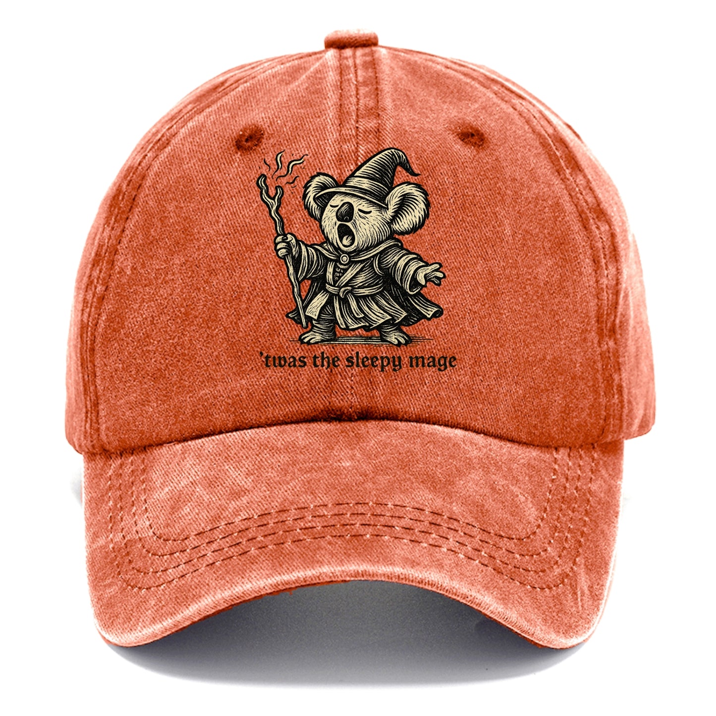 Koala Sleepy Mage  - Classic Cap - Terracotta Clay(Orange)
