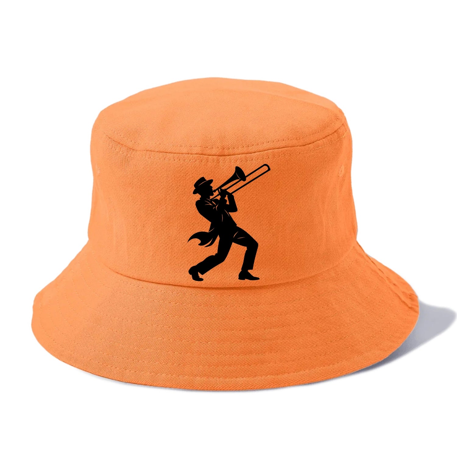Trombone player jazz improvisation - Bucket Hat - Terracotta Clay(Orange)