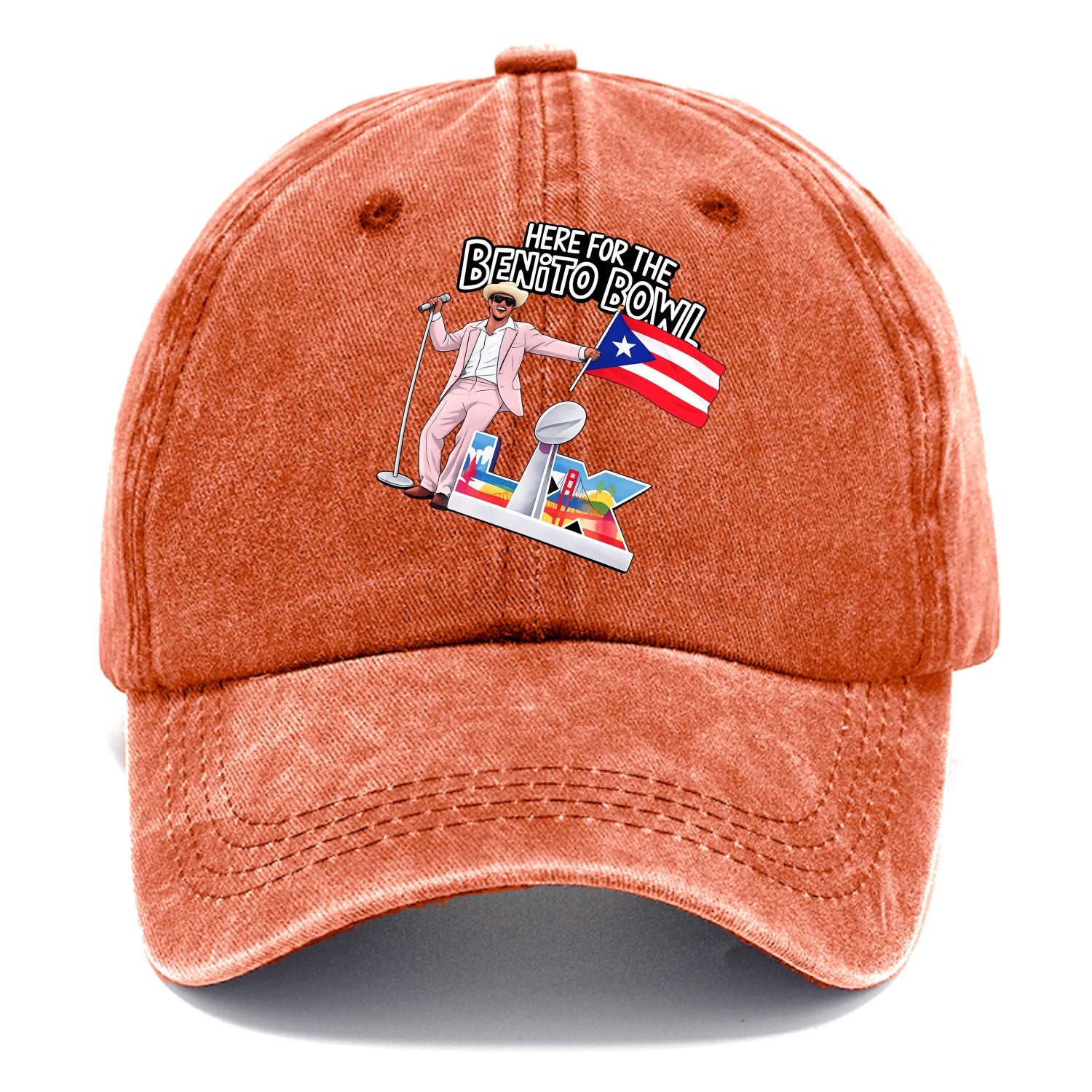 Here For The Bento Bowl - Classic Cap - Terracotta Clay(Orange)