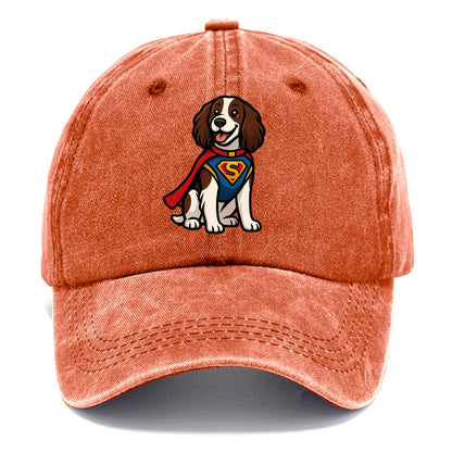 Springer Spaniel Friendly Hero  - Classic Cap - Terracotta Clay(Orange)