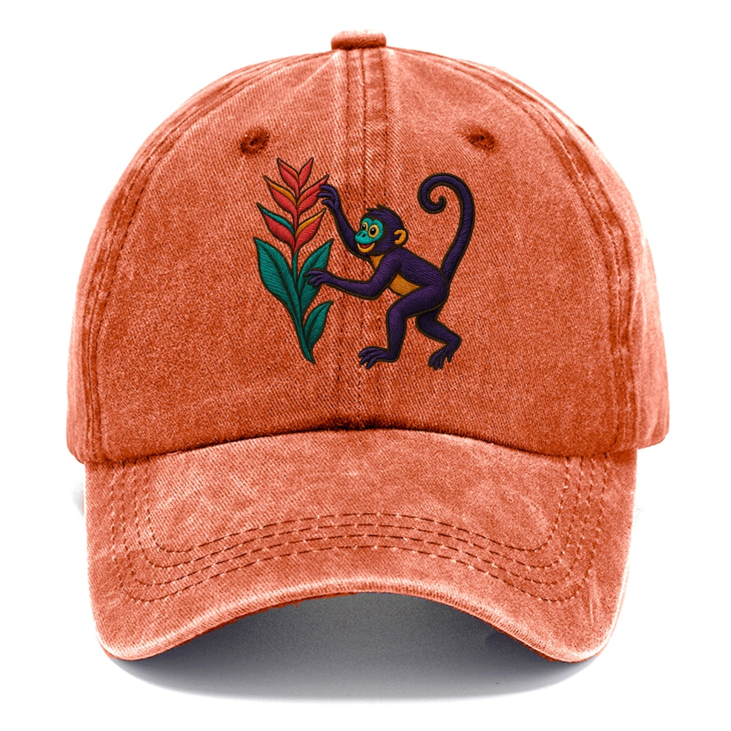 Spider Monkey - Classic Cap - Terracotta Clay(Orange)