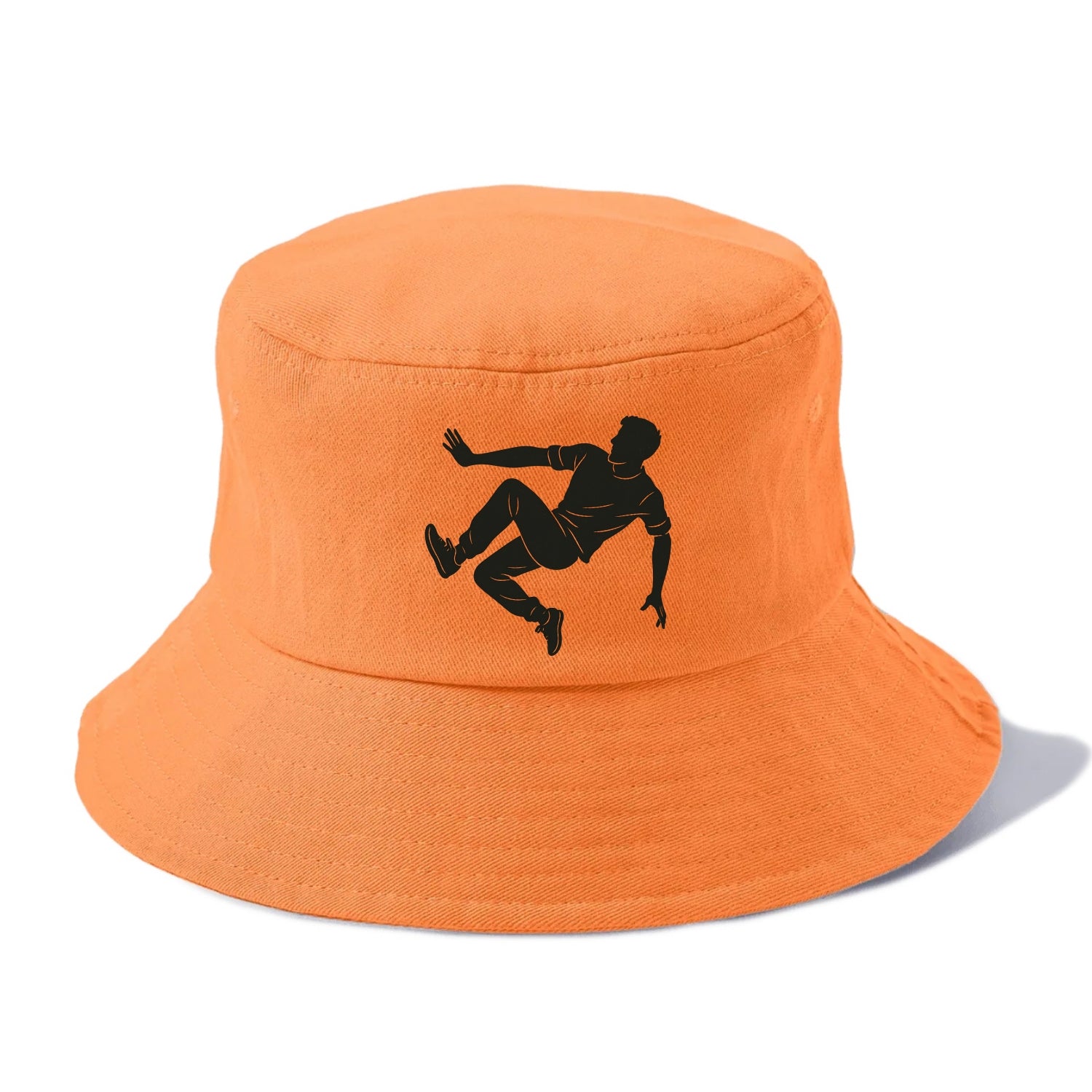 Parkour athlete wall run - Bucket Hat - Terracotta Clay(Orange)