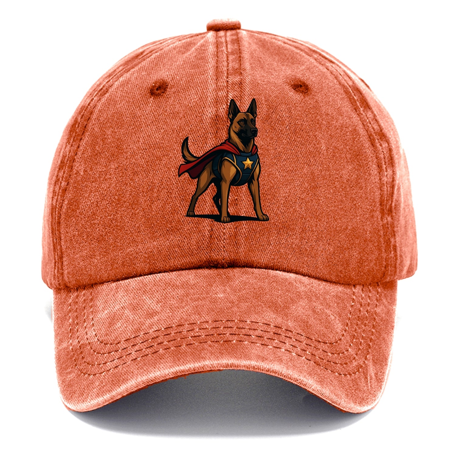 Belgian Malinois Guardian Hero  - Classic Cap - Terracotta Clay(Orange)