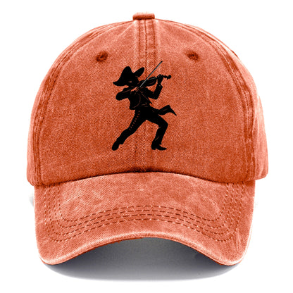 Mariachi violinist passionate performance - Classic Cap - Terracotta Clay(Orange)