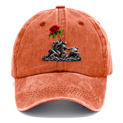 Iwo Jima Rose - Classic Cap - Terracotta Clay(Orange)