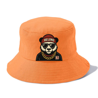 Beijing Panda - Bucket Hat - Terracotta Clay(Orange)