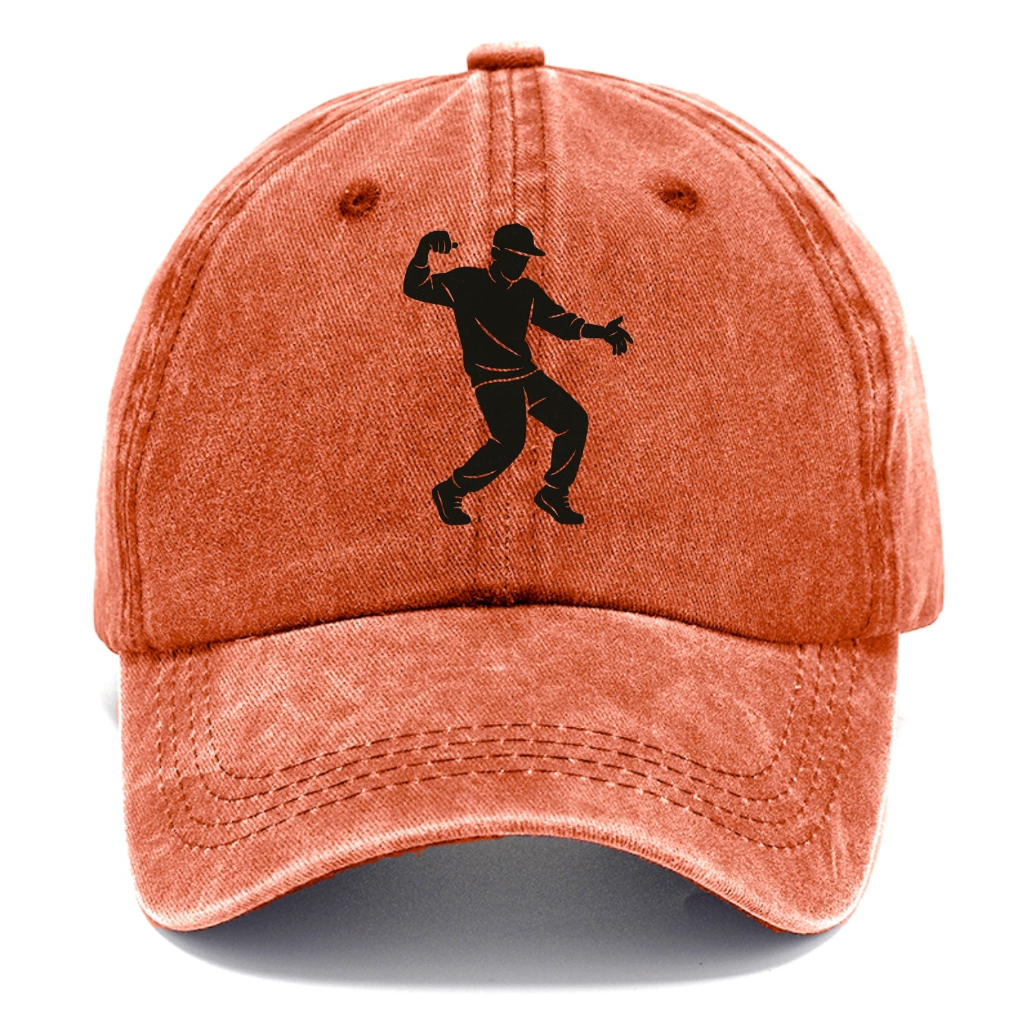 Hip-hop dancer popping and locking - Classic Cap - Terracotta Clay(Orange)