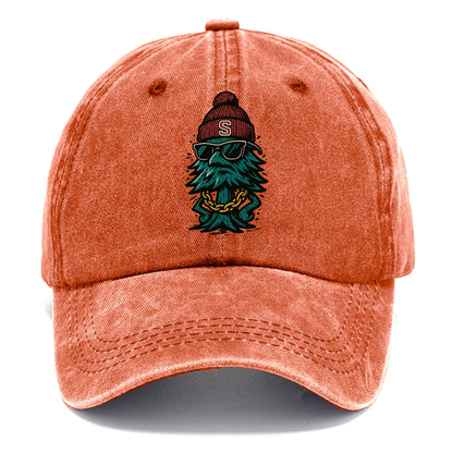 Palo Alto Tree wearing Stanford beanie with S patch - Classic Cap - Terracotta Clay(Orange)