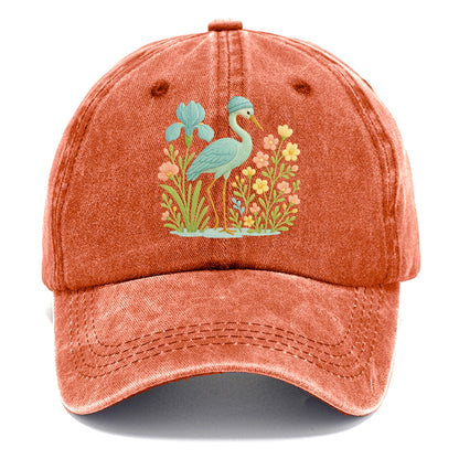 Mint Crane - Classic Cap - Terracotta Clay(Orange)